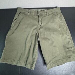 Weatherproof Mens Alpine Olive Riptstop Shorts W3S223SC Size 36 Green Utility